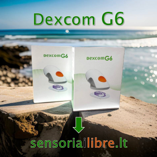 Pirkti Dexcom g6 sensoriai ➡ sensoriailibre.lt